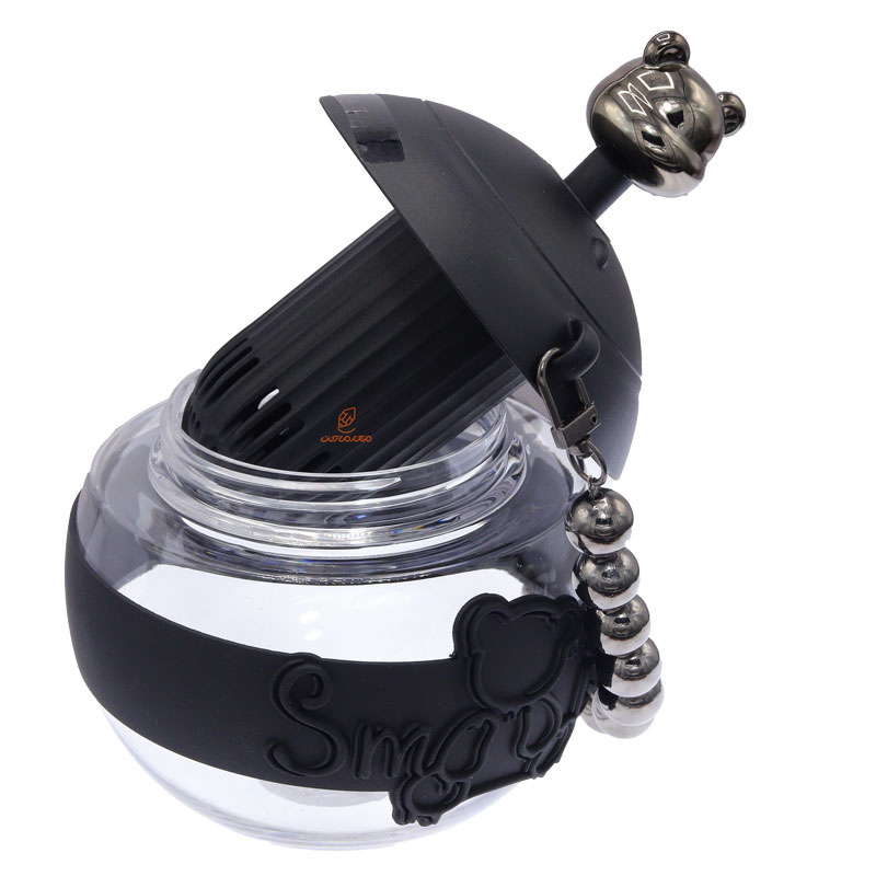 قمقمه فانتزی نی دار 850 میل کد 058 مشکی COOLDEAR (1)