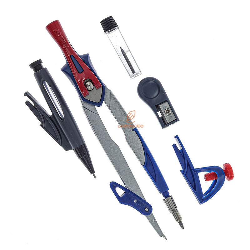 پرگار قفل دار 5 تکه فلزی مدل استاپ سیستم مپد MAPED (6)