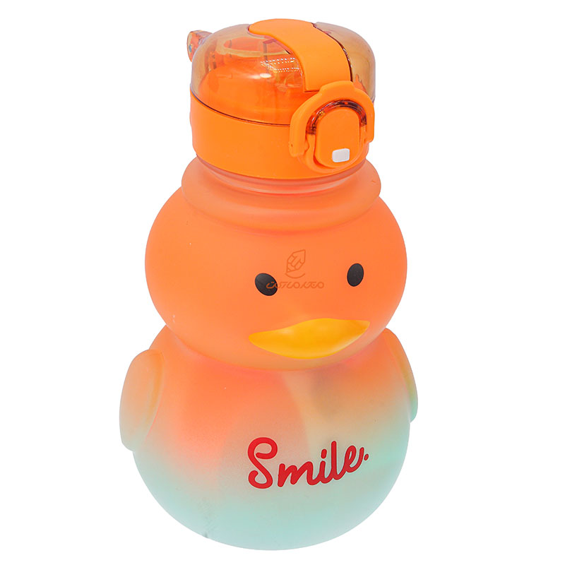 قمقمه فانتزی طرح جوجه نارنجی SMILE