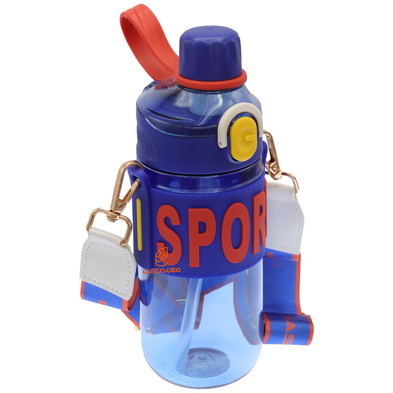 قمقمه ورزشی نی دار 500 میل کد 280 آبی SPORT BOTTLE (7)