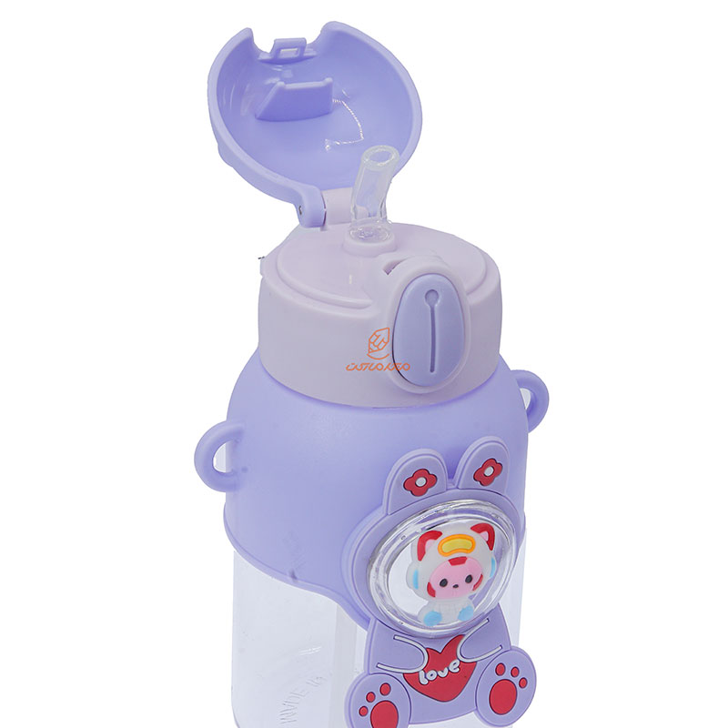 قمقمه فانتزی عروسک دار طرح گربه یاسی (5)