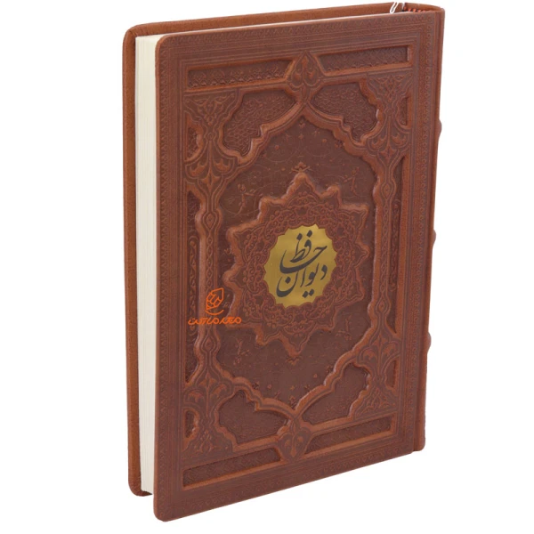 کتاب دیوان حافظ دو زبانه جلد لیزری جعبه دار (6)