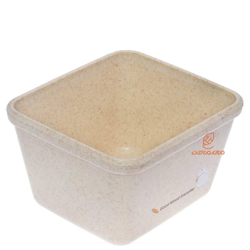 ظرف غذا یک طبقه گیاهی B528 کرم (1)
