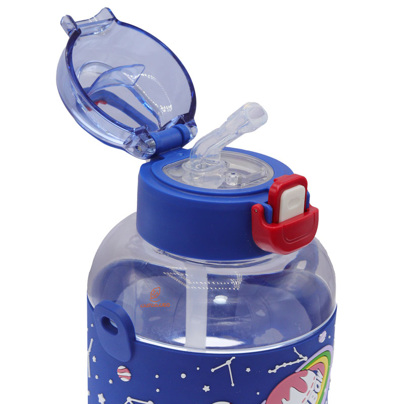 قمقمه نی دار 800 میل 810 طرح ستاره زمینه آبی SPAGE PLANET (4)