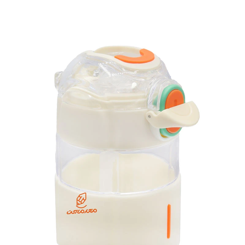 قمقمه نی دار 580 میل کد 822 سفید SPAGE CAPSULE (1)