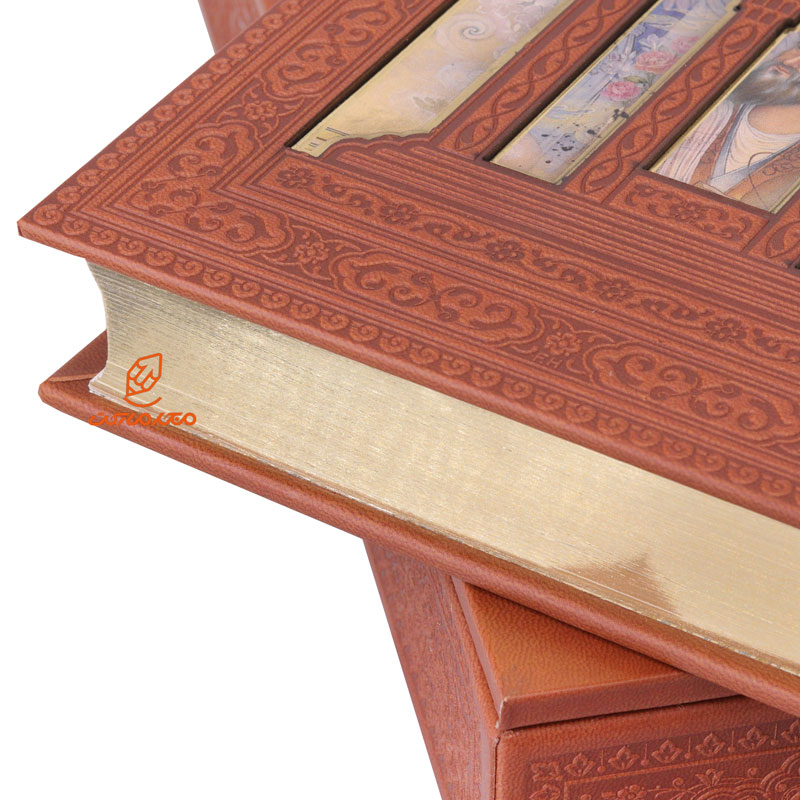 کتاب دیوان حافظ وزیری جعبه دار جلد چرم (7)