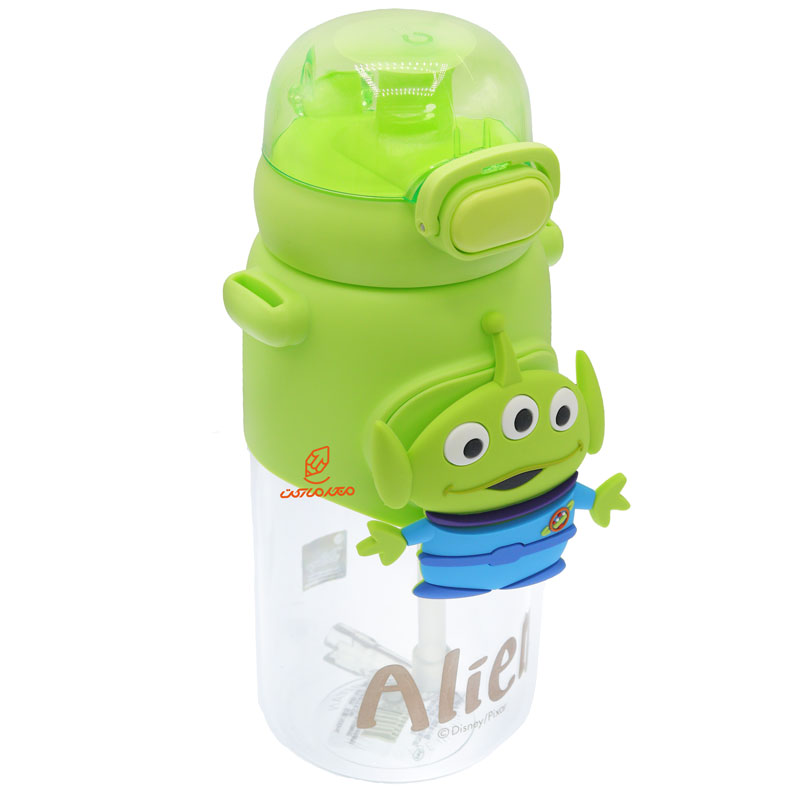 قمقمه فانتزی نی دار 600 میل کد 6803 طرح فرا زمینی PIXAR