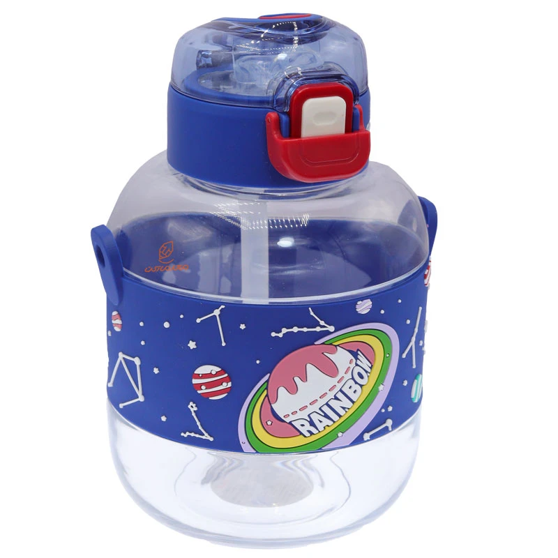 قمقمه نی دار 800 میل 810 طرح ستاره زمینه آبی SPAGE PLANET (2)