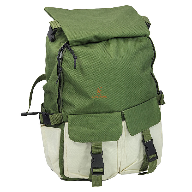 کوله پشتی چهار تکه سبز کرمی (7)