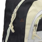 کوله پشتی دخترانه مشکی کرمی JIAYIBAG (2)