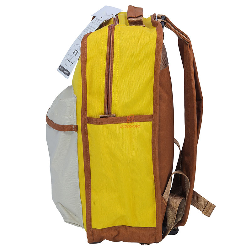 کوله پشتی خردلی کرمی 0827 هیماواری HIMAWARI (5)