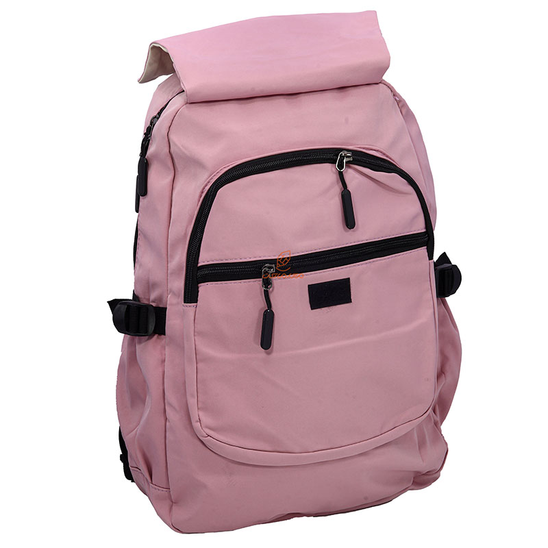 کوله پشتی دخترانه صورتی کرمی SUNDAY HAPPY (8)