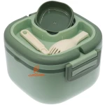 ظرف غذا یک طبقه مربعی X320 سبز (5)