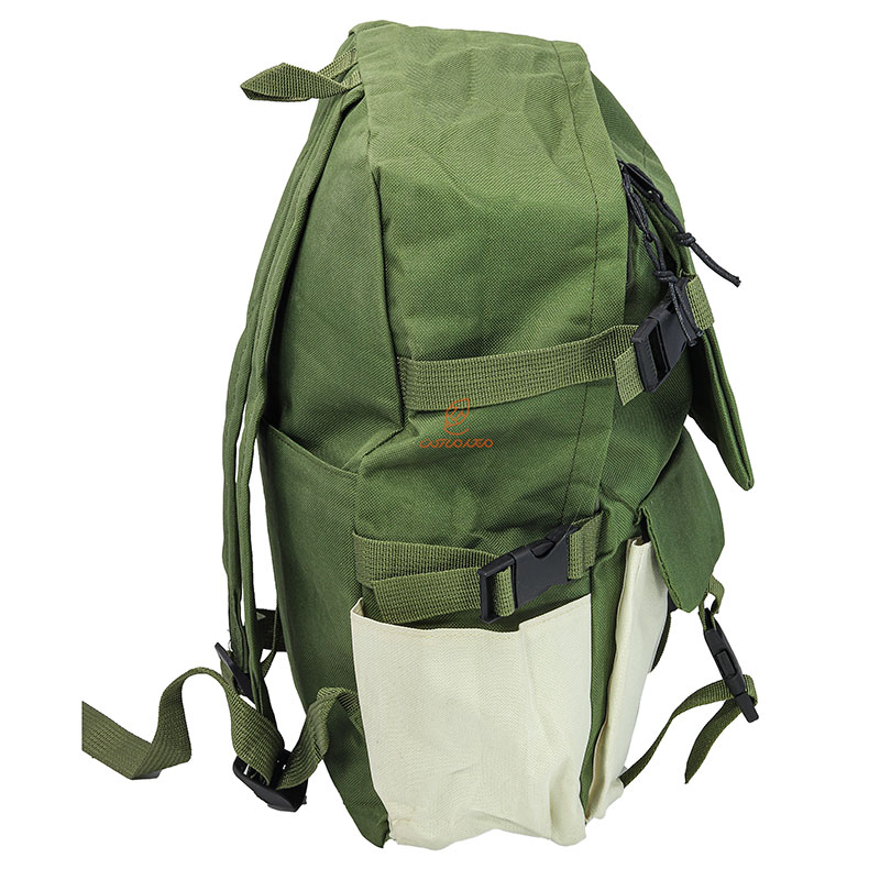 کوله پشتی چهار تکه سبز کرمی (4)