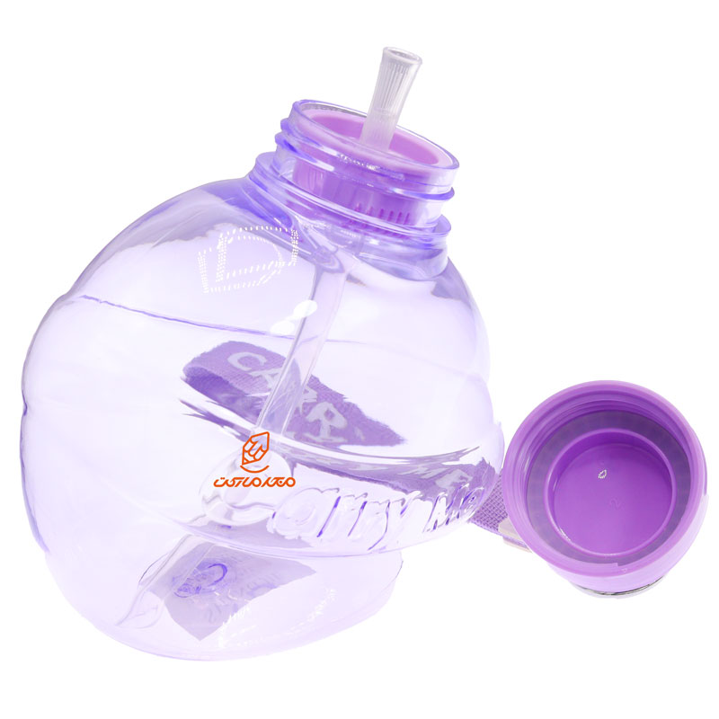 قمقمه فانتزی 800 میل کد TW447 رنگ یاسی CARRY ME (1)