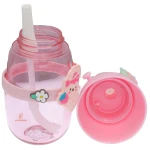 قمقمه فانتزی نی دار 480 میل کد 8036 طرح جوجه LLIU LDUO (5)