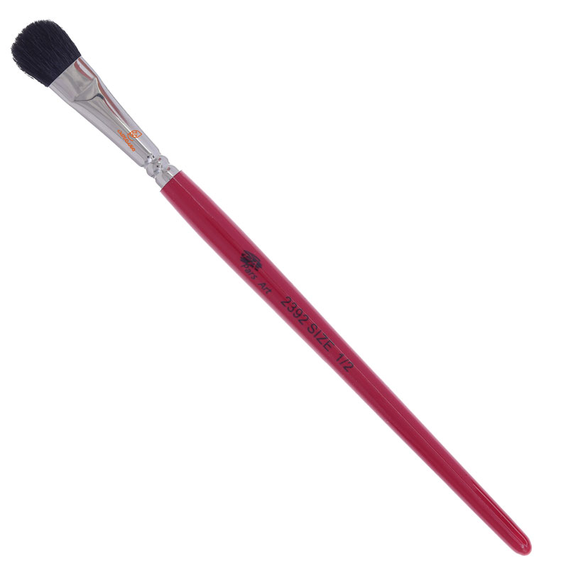 قلم مو محو کن تخت دسته قرمز 2392 پارس آرت