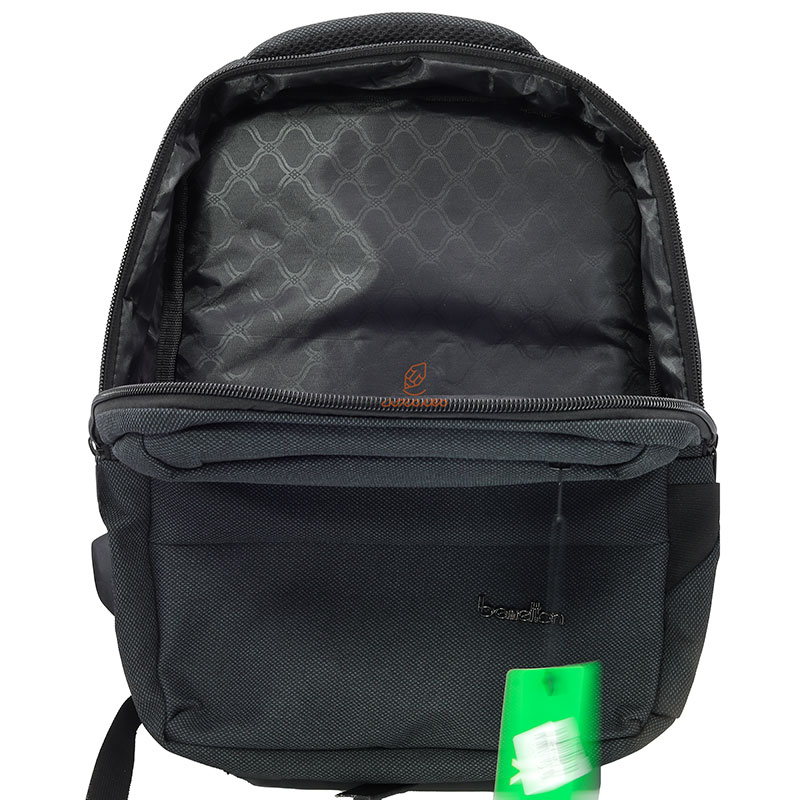 کوله پشتی لپ تاپ مدل دو تکه مشکی بنتون BENETTON (7)