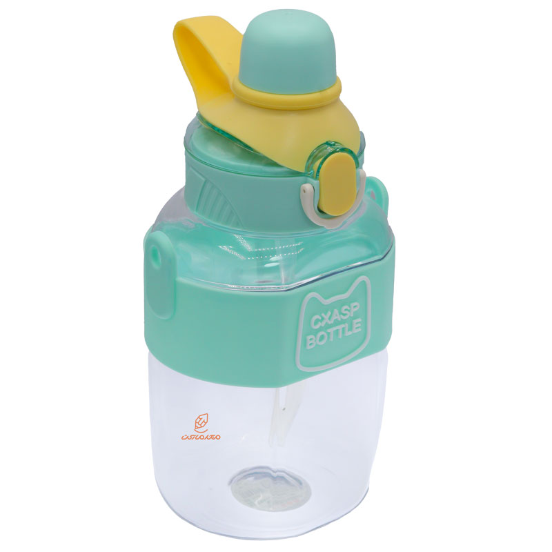 قمقمه نی دار 800 میل 386 سبز CXASP BOTTLE
