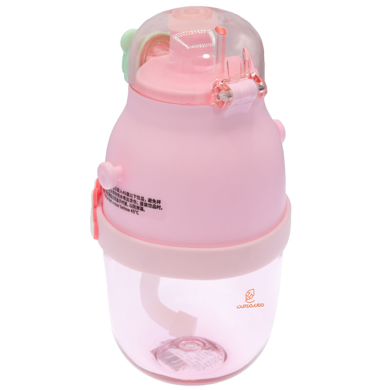 قمقمه فانتزی نی دار 480 میل کد 8036 طرح جوجه LLIU LDUO (3)