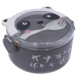 ظرف غذا یک طبقه 3073 طوسی سفید پاندا PANDA (2)