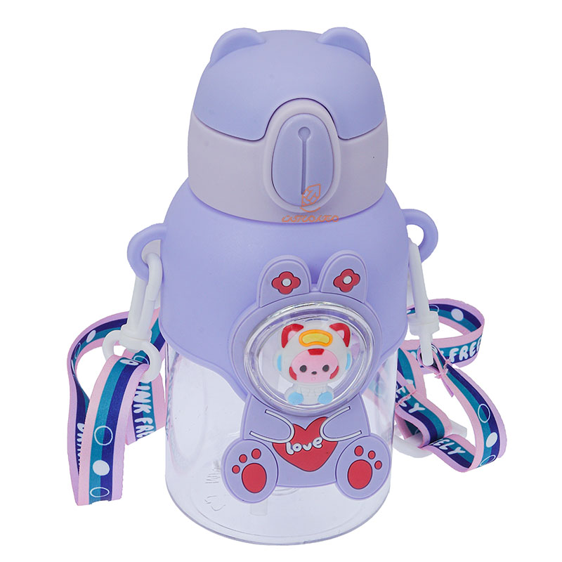 قمقمه فانتزی عروسک دار طرح گربه یاسی