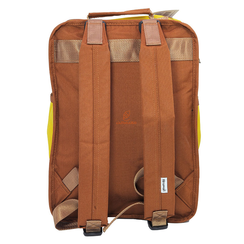 کوله پشتی خردلی کرمی 0827 هیماواری HIMAWARI (4)