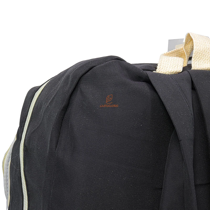 کوله پشتی دخترانه مشکی کرمی JIAYIBAG (3)