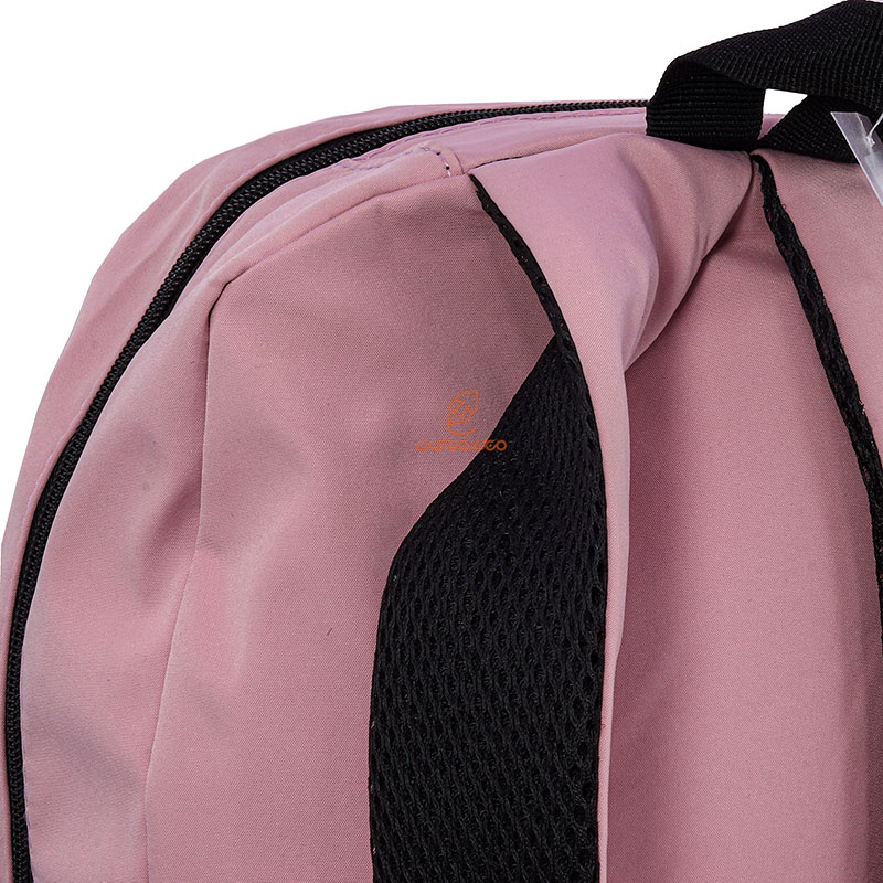 کوله پشتی دخترانه صورتی کرمی SUNDAY HAPPY (3)