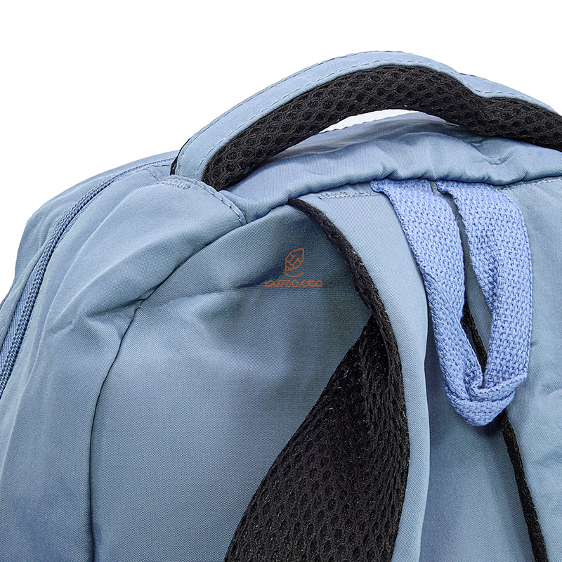 کوله پشتی دخترانه آبی چهارخانه ARABESCO (3)