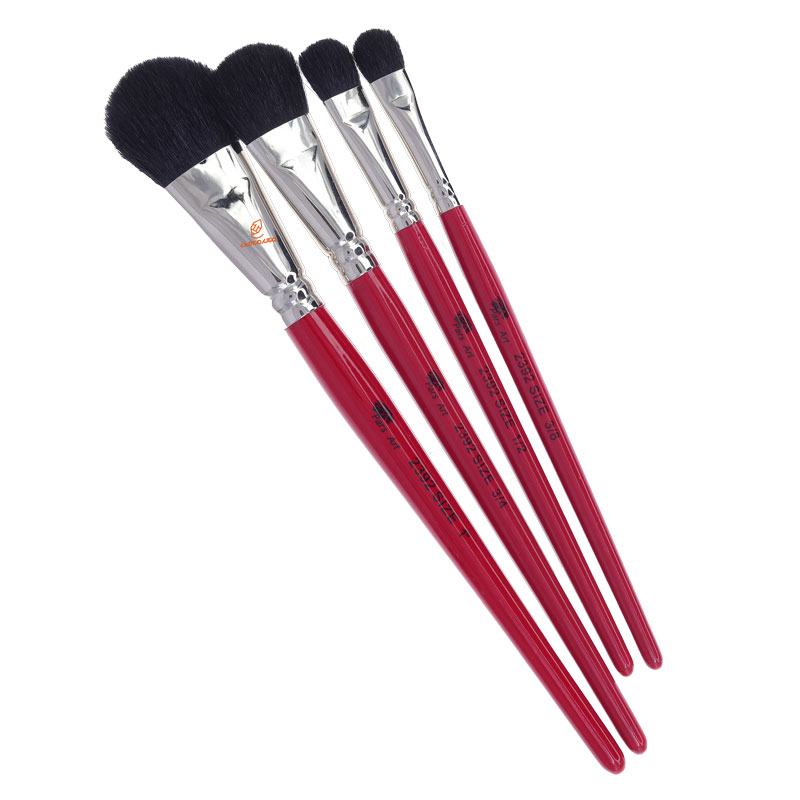 قلم مو محو کن تخت دسته قرمز 2392 پارس آرت