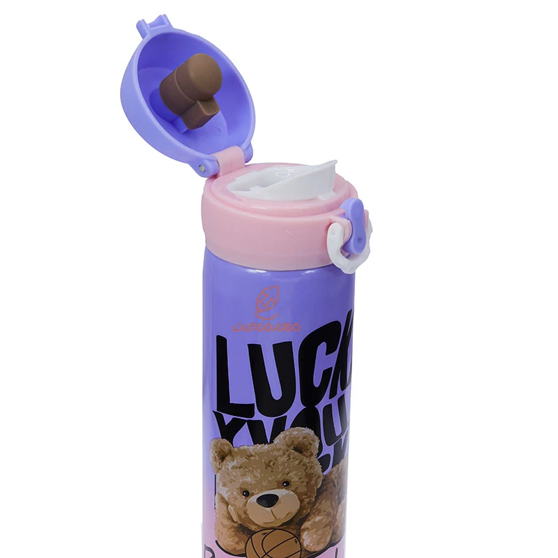 فلاسک فانتزی دخترانه 304 طرح خرس LUCKY (4)