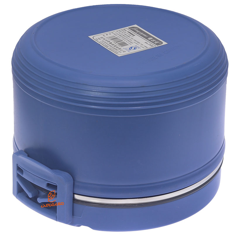 ظرف غذا یک طبقه آبی داخل استیل 2120 SIMPLE (4)