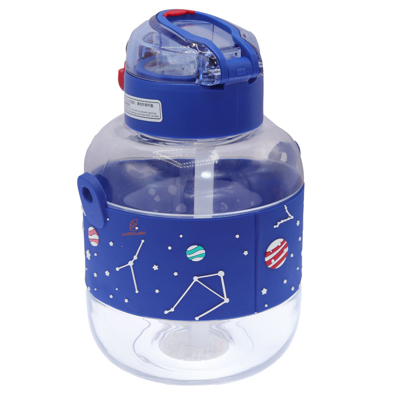 قمقمه نی دار 800 میل 810 طرح ستاره زمینه آبی SPAGE PLANET (3)