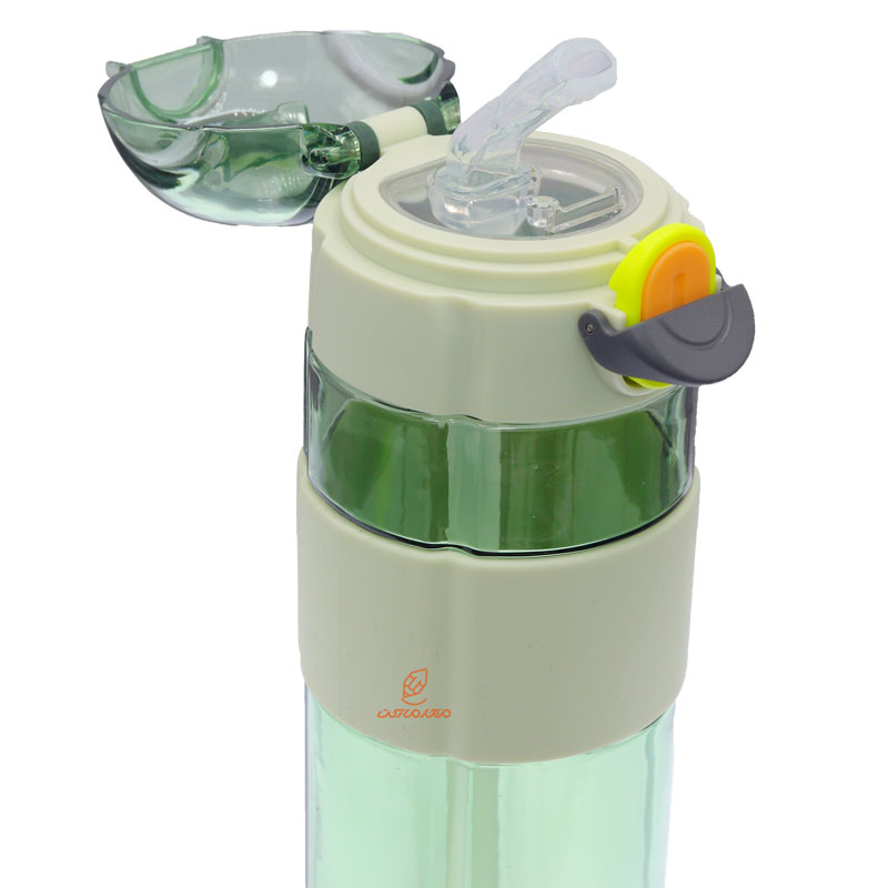 قمقمه نی دار 580 میل کد 822 سبز SPAGE CAPSULE (1)