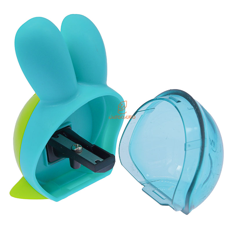 تراش تک سوراخ مخزن دار سبز طرح خرگوش مپد MAPED (5)