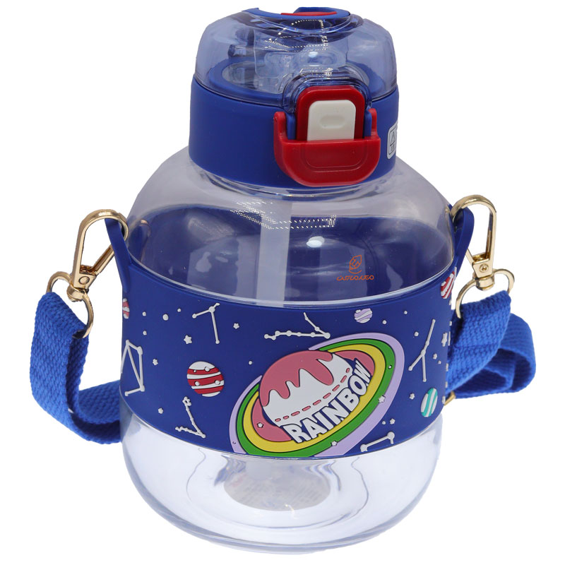 قمقمه نی دار 800 میل 810 طرح ستاره زمینه آبی SPAGE PLANET