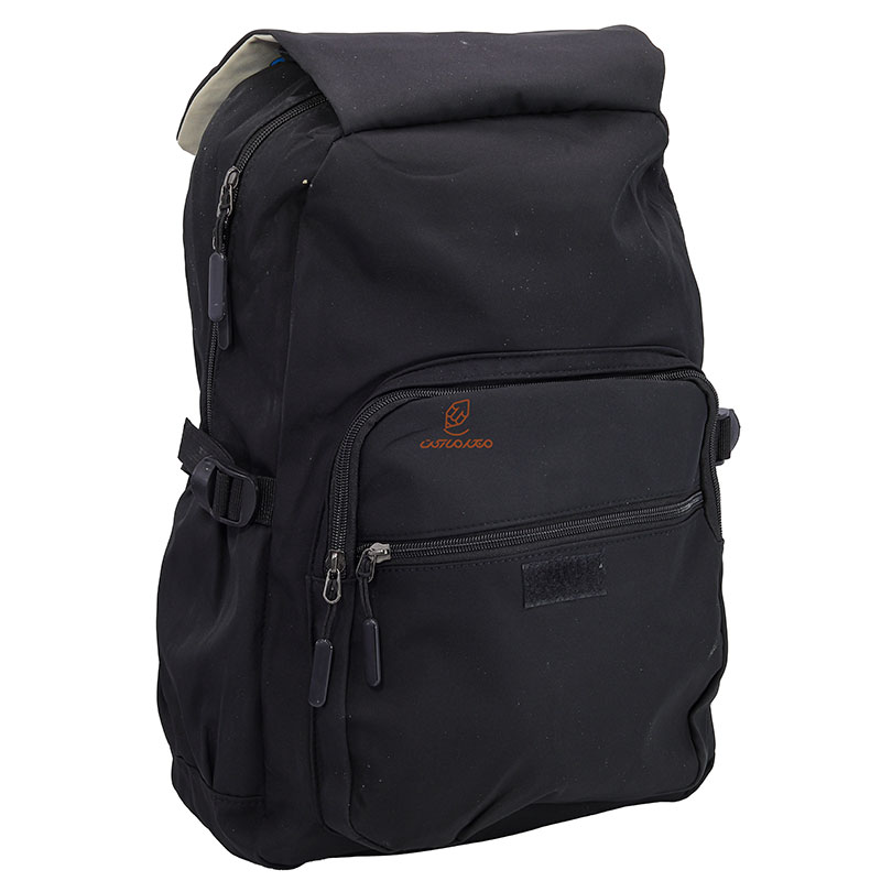 کوله پشتی دخترانه مشکی کرمی SUNDAY HAPPY (6)