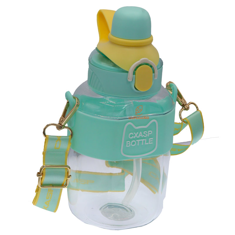 قمقمه نی دار 800 میل 386 سبز CXASP BOTTLE (1)