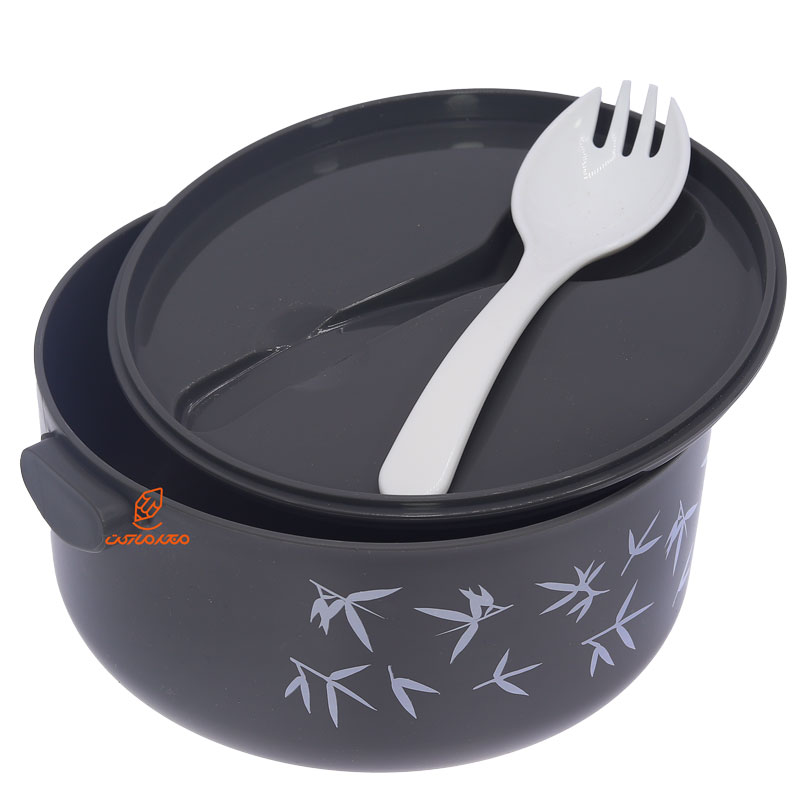 ظرف غذا یک طبقه 3073 طوسی سفید پاندا PANDA (6)