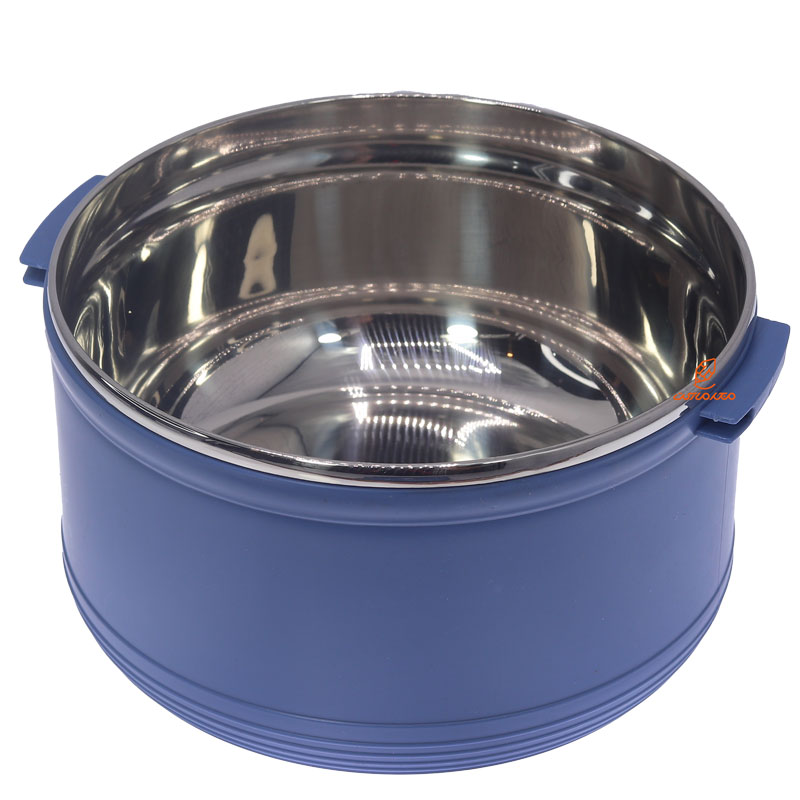 ظرف غذا یک طبقه آبی داخل استیل 2120 SIMPLE (1)