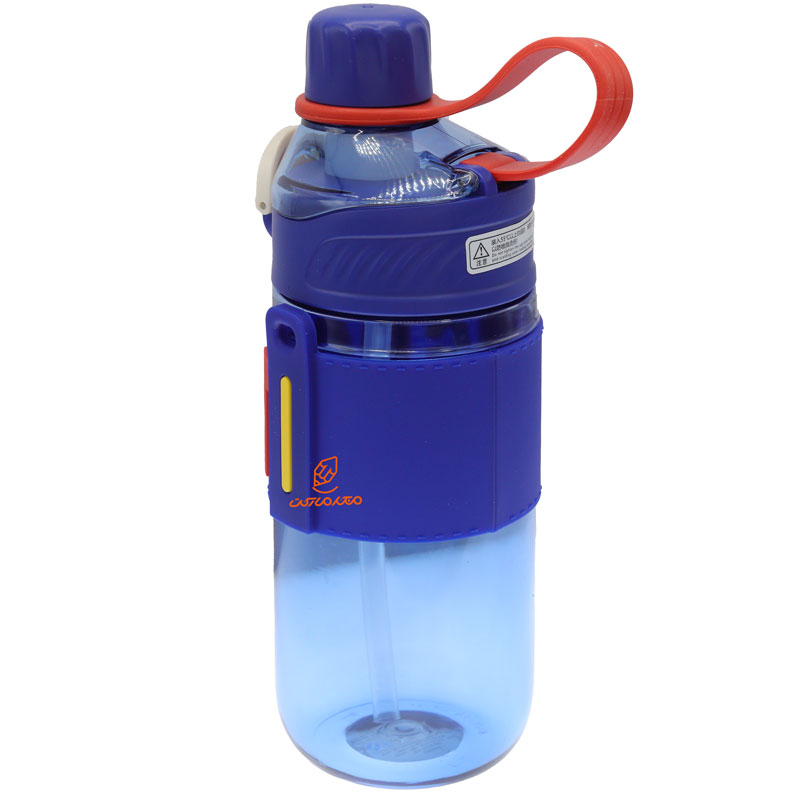 قمقمه ورزشی نی دار 500 میل کد 280 آبی SPORT BOTTLE (3)