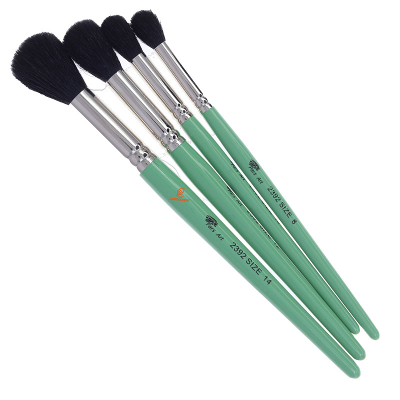 قلم مو محو کن توپی دسته سبز 2392 پارس آرت