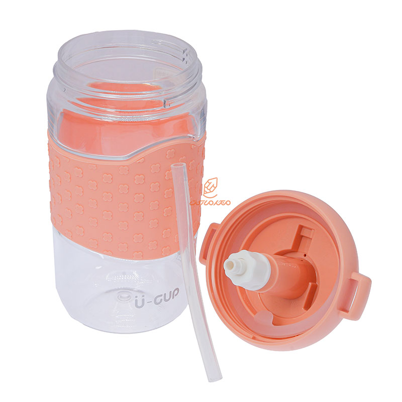 قمقمه فانتزی 480 میل 1356 گلبهی طرح گربه TRITAN (5)