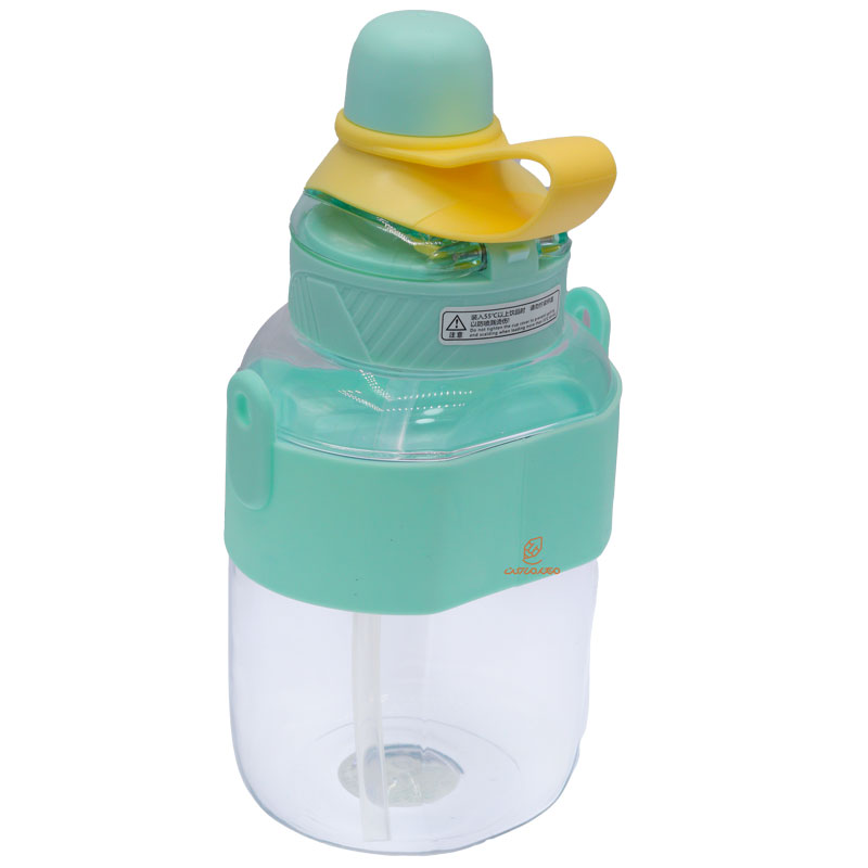 قمقمه نی دار 800 میل 386 سبز CXASP BOTTLE (3)