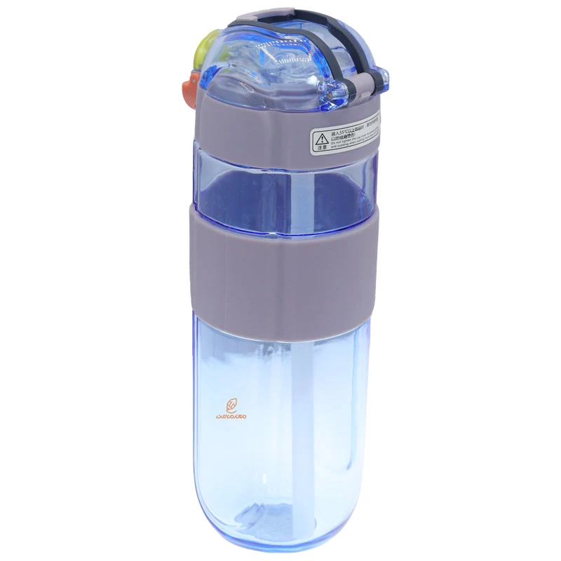 قمقمه نی دار 580 میل کد 822 آبی SPAGE CAPSULE (6)