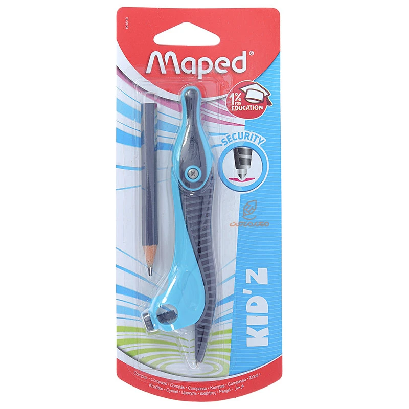 پرگار مدادگیر آبی مدل کیدز 1610 مپد MAPED (2)