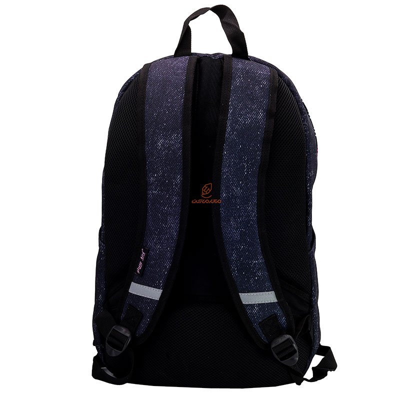 کوله پشتی طرح شطرنجی رنگی گلسی برد 2580 GLOSSI BIRD (7)