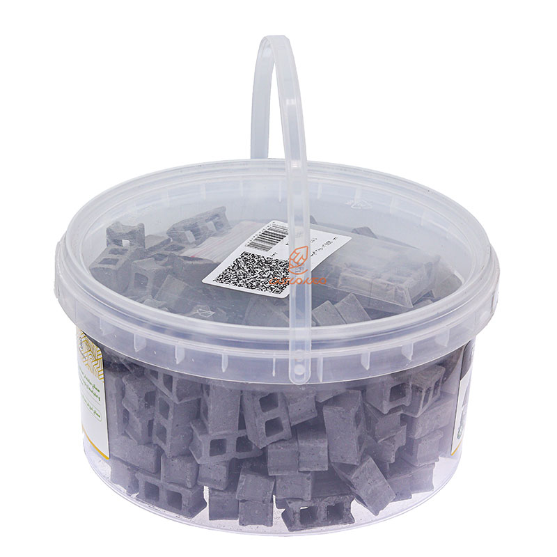 ماکت بلوک سیمانی زبانه دار مینیاتوری اشل (2)