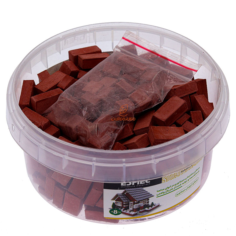 ماکت آجر فشاری قرمز مینیاتوری اشل (3)